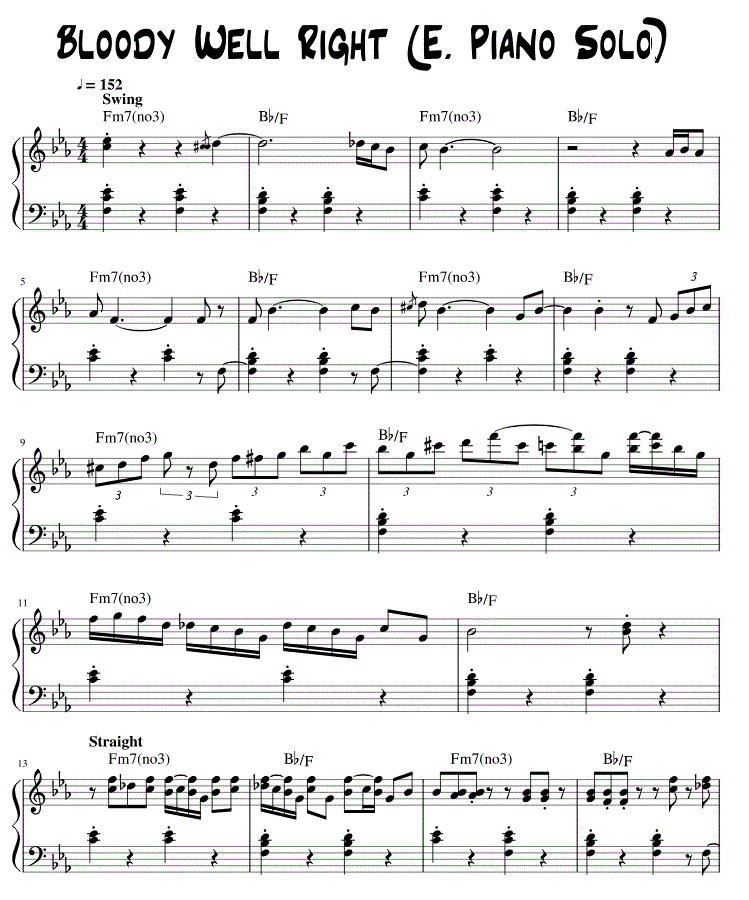 Sheet Music